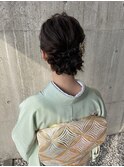 留袖/アップヘア