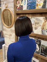 コトナ ヘアアンドリラックス 草加店(kotona Hair & relax) オリーブベージュ×ボブ