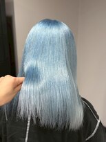 ベレーザ 渋谷(BELEZA)&nbsp;13795艶髪ネイビーブルーブルーシルバーレイヤーブルーカラー