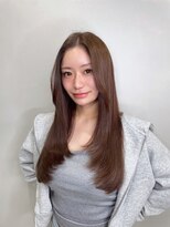 ラピス 渋谷本店(Lapis) マロンベージュ/レイヤーカット/チェリーブラウン