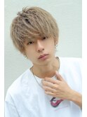 ナチュラルショートウルフマッシュ