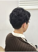 20代30代40代メンズビジネス無造作パーマ