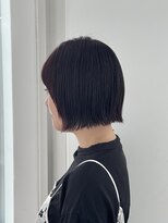 ザック ヴィ(ZACC  vie)&nbsp;6トーン/ラベンダーグレージュ/切りっぱなしボブ/ミニボブ