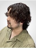 大分シャドウパーマメンズマッシュ波巻きパーマツイストパーマ