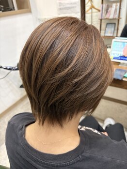 シエスタ(SIESTA)の写真/再現性が高く、扱いやすいと好評のカットで、サロン帰りのスタイルが長く続く♪毎日のセットも簡単に☆