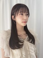 ソア 並木坂(Soa)&nbsp;熊本 透明感カラー 韓国風スタイルSoa Yumika