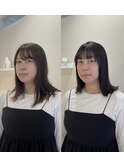 外ハネセミロング