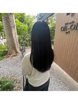 オリオリ ネイ(oli-oli ne'i) 暗髪カラー/髪質改善/艶ストレート/20代30代