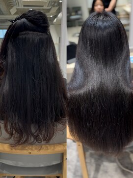 ラベスト キョウト(LOVEST) 京都河原町/髪質改善縮毛矯正before~after