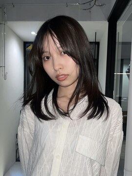 インチェルシー(in chelsea) 顔まわりレイヤー/レイヤーカット/韓国風ヘア