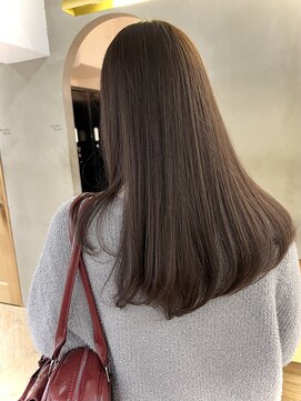 ミディアムヘア/デザインカラー/フェイスフレーミング/栄/久屋