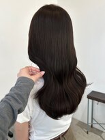 オルセン(OLSEN)&nbsp;ブラウンカラー/暗髪/レイヤーカット