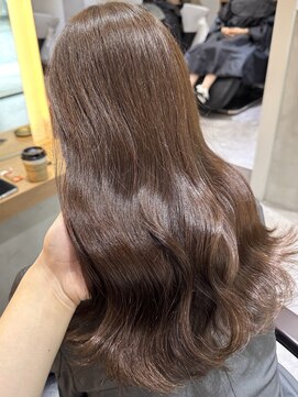 サロンドミルク 新百合ヶ丘店(salon de MiLK) ★ココアベージュメルティカラーグレージュチェリーレッド