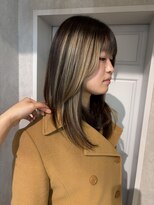 ゼスト クレス(ZEST Cres)&nbsp;【立川cres小山】メッシュカラー　レイヤー