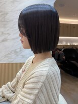 ロンド エスポワール 錦糸町(Lond espoir)&nbsp;澤口/ブリーチなし/髪質改善/大人ガーリー/ダークアッシュ/ボブ