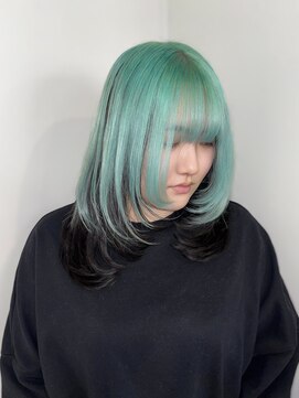 シーバイスリー 綱島(C×3) ミントグリーン × ブラック × アウターカラー