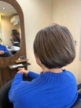 美容室4月3日 ボブ「おとなのボリュームアップ」