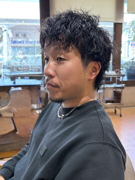 マッシュ アドベ 八戸ノ里(MASHU ADOBE) 【メンズトレンド】ルーズパーマスタイル