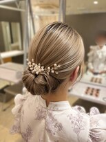 ヘアセットサロンコト(Hair Set Salon KOTO) シニヨンヘアアレンジ