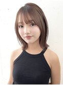 くびれボブ/外ハネボブ/髪質改善/縮毛矯正/20代/30代/40代