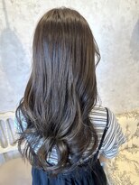 ディーヴァヘアーエズ(DIVA hair Eze)&nbsp;透明感◎グレージュカラーロング/韓国風レイヤーカット
