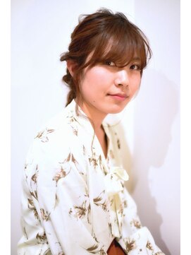 マハロ(MAHALO) 【MAHALO鈴木】　フリンジバング×ワンサイドアレンジ