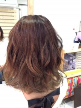 ロカット サロン(Roquat Salon) アッシュグリーンWカラー【ヘアセット　立川/立川南口/八王子】