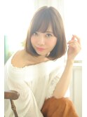 ☆Zina☆おフェミなグレージュ万能ボブ3