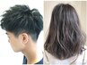 【透明感ツヤ感抜群】カット+イルミナ☆外国人風カラー12000→￥10500