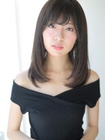 アグヘアースウィート 名駅店(Agu hair sweet)&nbsp;キレイにまとまるフリンジバングストレート
