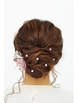 ヘアメイクアンドフォトスタジオ ベストシーン 有楽町 東京交通会館 ふわふわアップスタイル