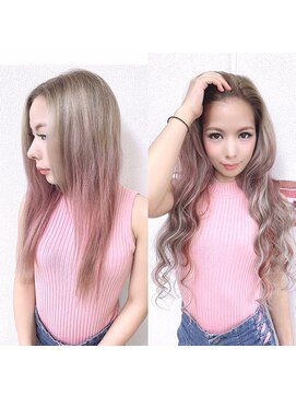 エクステ専門店あるじゃんすー 宇都宮店 ▽cinnamonbeige▽#エクステ#栃木#グラデーションカラー