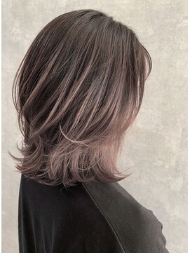 イール(iIIL) 【iIIL hair lounge】レイヤーバレイヤージュ　オルチャン