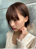 似合わせカット/アースカラー/くびれヘア/奥沢/自由が丘 