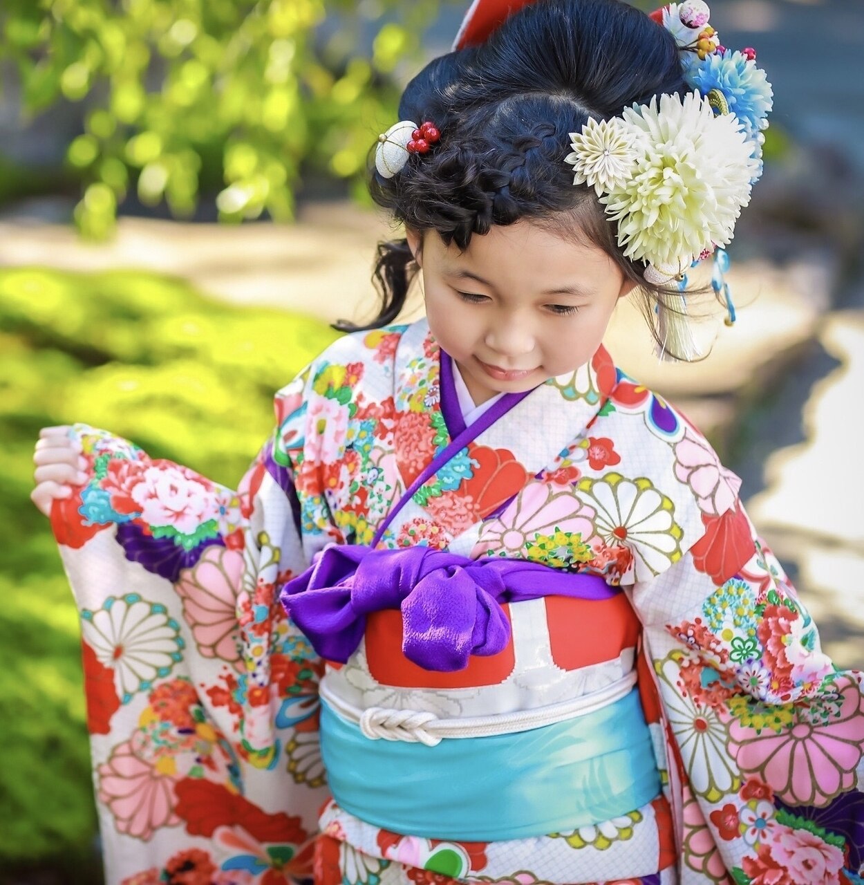 七五三ヘアセット×日本髪風：L091658965｜ヘアーコレクトニコ(hair