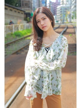 サイン ヘア イノベーション(sign HAIR INNOVATION) 大人可愛い、色気、小顔カットひし形シルエット【錦糸町】