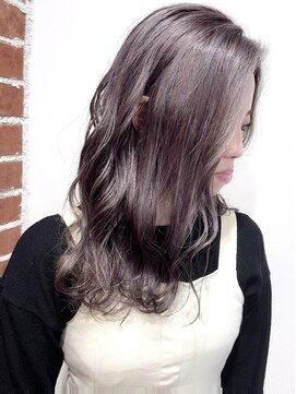 セシルヘアー(CECIL hair) CECIL パープルカラー×ケアブリーチ