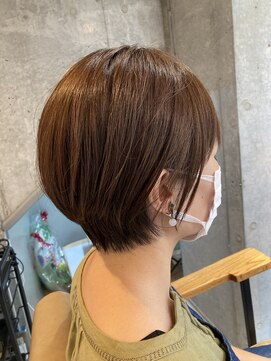 アンドエヌ 調布 つつじヶ丘(&/N) 大人ショートヘア 前髪マスクに合うショート つつじヶ丘/仙川