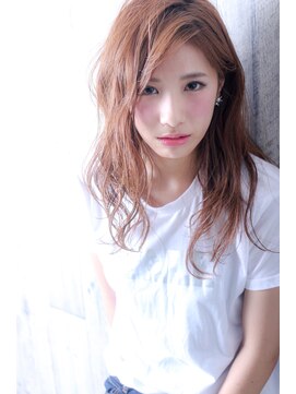 トリント 蘇我(TRINT) かきあげバングのロングウェーブ