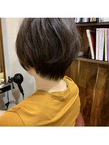 ヘアーアンドメイク シーク 八王子(HAIR&MAKE SeeK) ショートヘア えりあしキレイに収まり