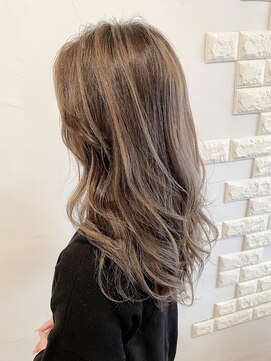 オーティティ(O-TETE) O-tete ミルクティーグレージュハイライトカラー