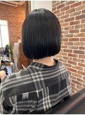 美髪ホワイトグレージュネビージュ大人かわいいこなれミディ