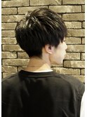 ナチュラルツーブロック