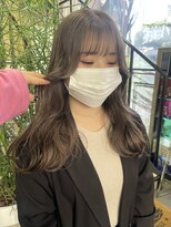 ゼスト 吉祥寺店(ZEST)&nbsp;【韓国ヘア】柔らかいモテグレージュ zest吉祥寺　青木桜