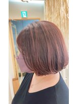  リュクスバトーバイトリコ 船橋南口店(Luxe BATEAU by tricot)&nbsp;Pink Brown × Bob