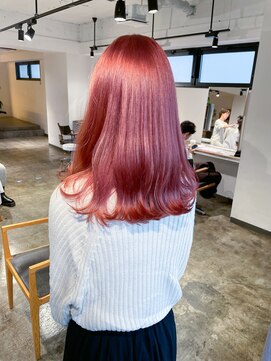 ザ オーダー(THE ORDER) ピンクレッド/ハイトーンカラー/ケアブリーチ/ダブルカラー