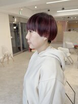 イェッカ パビル(YECCA pabil)&nbsp;マッシュショートのアンブレラカラー♪（ブリーチ1回）