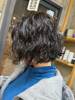 ナループロアオハナ(Nalu pu loa ohana) ボブパーマ/パーマ/パーマボブ/ボブ/くるくるパーマ