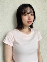 ガーデン オオタカノモリ(garden otakanomori)&nbsp;切りっぱなしボブ/ストレート外ハネボブ/シースルーバング