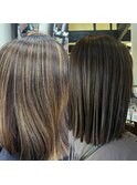 白髪ぼかし/ハイライトカラー